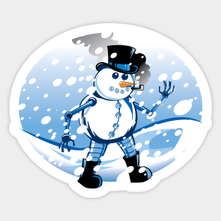 Snowbot X-25 Sticker